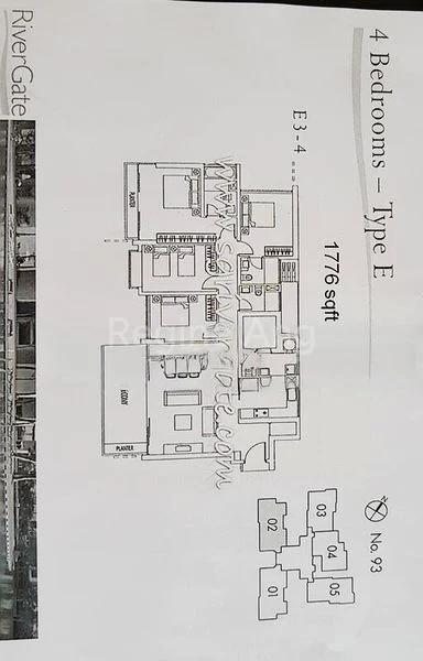 4 Bed Apartment (Condo) for Rent in  Rivergate - Image 19